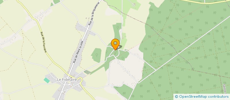 localisation de l'entreprise ORIMAT  LE FIDELAIRE