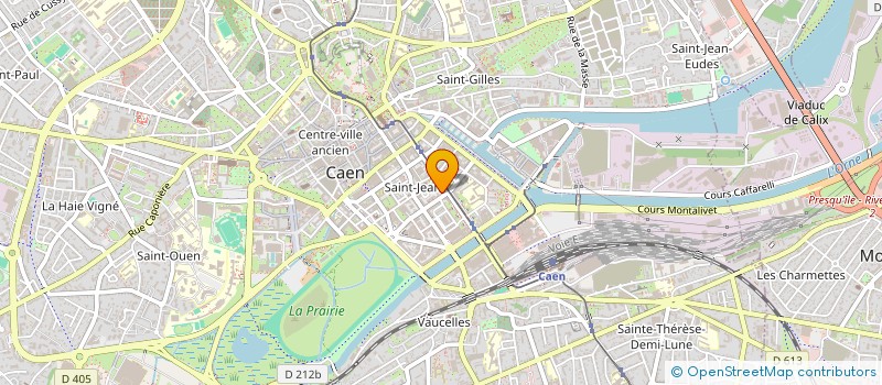 localisation de l'entreprise ORINA II à CAEN