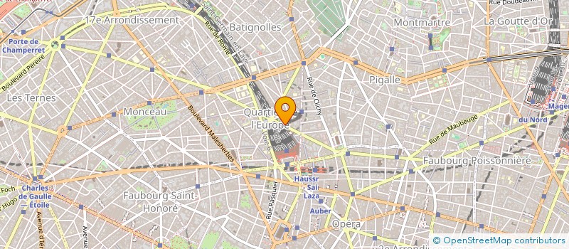 localisation de l'entreprise ORINEA RECHERCHES à PARIS