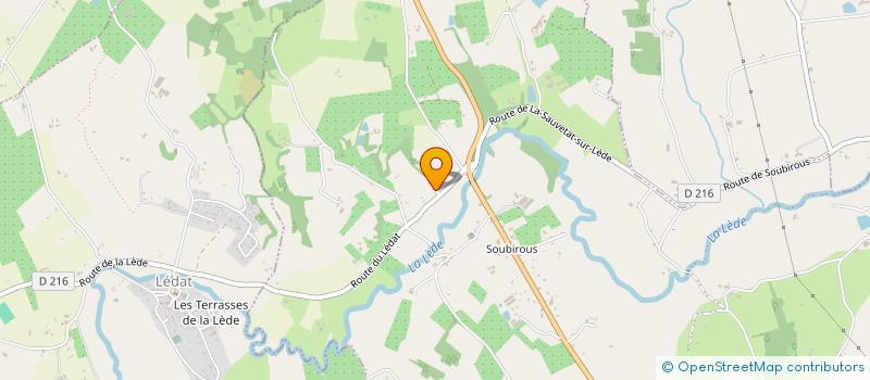 localisation de l'entreprise ORING  VILLENEUVE SUR LOT