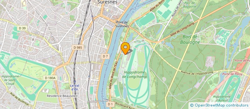 localisation de l'entreprise ORINIS à PARIS