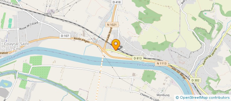 localisation de l'entreprise ORIO & DECO  COLAYRAC-SAINT-CIRQ