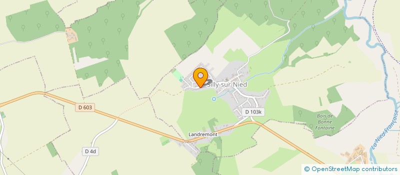 localisation de l'entreprise ORIO & FRERES  SILLY-SUR-NIED