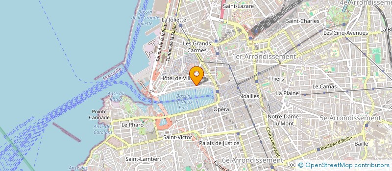 localisation de l'entreprise ORIOLI à MARSEILLE