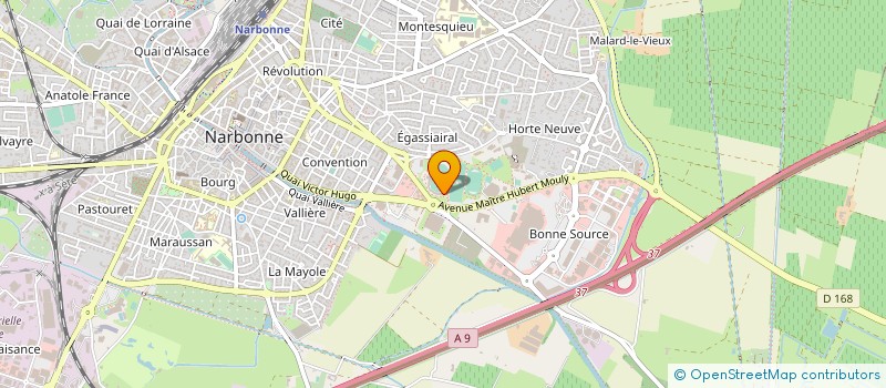 localisation de l'entreprise ORION 24 à CREYSSE