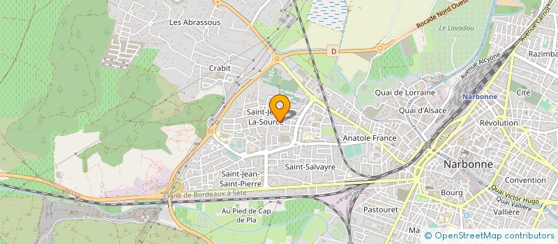 localisation de l'entreprise ORION 33 à PINEUILH