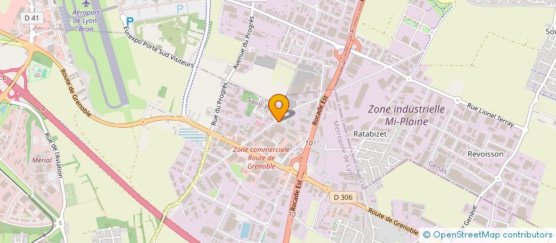 localisation de l'entreprise ORION  SAINT-PRIEST