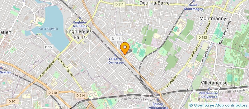 localisation de l'entreprise ORION  DEUIL-LA-BARRE