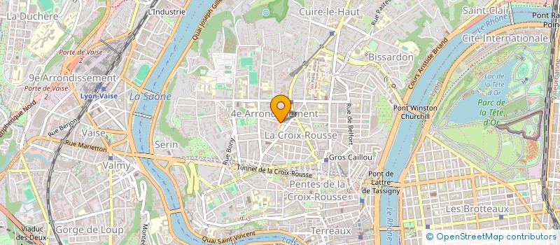 localisation de l'entreprise ORION  LYON