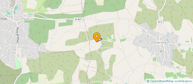 localisation de l'entreprise ORION  CABRIERES