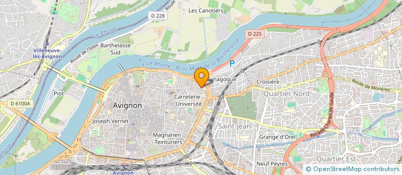 localisation de l'entreprise ORION à AVIGNON