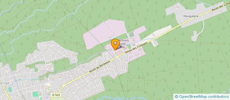 localisation de l'entreprise ORION  AUDENGE