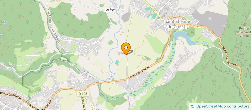 localisation de l'entreprise ORION  SAINT-ETIENNE-DE-CROSSEY