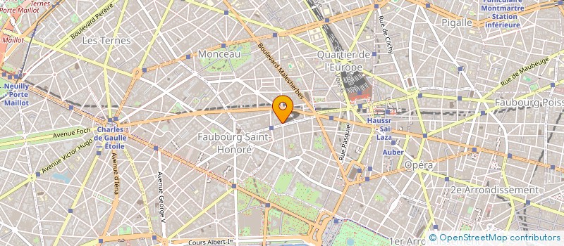 localisation de l'entreprise ORION  PARIS