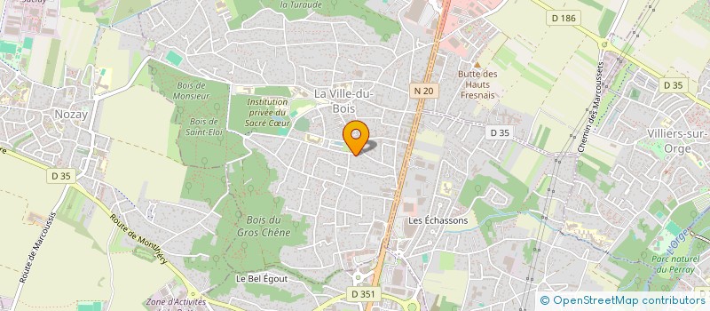 localisation de l'entreprise ORION à LA VILLE-DU-BOIS