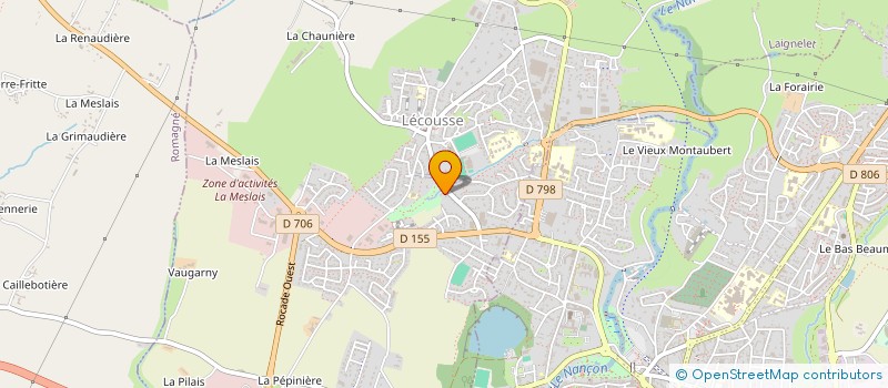 localisation de l'entreprise ORION  LECOUSSE