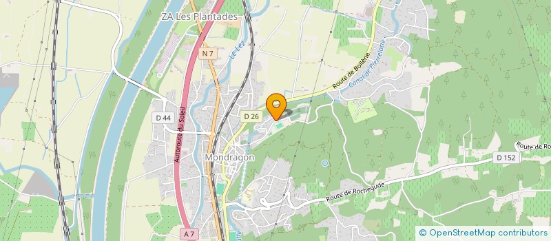 localisation de l'entreprise ORION  NIMES