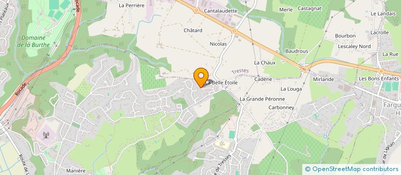 localisation de l'entreprise ORION  BOULIAC