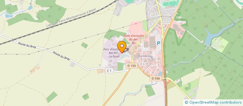 localisation de l'entreprise ORION  GAZERAN