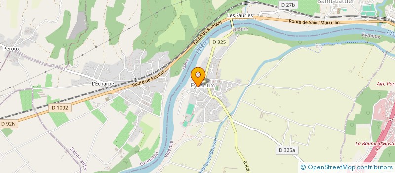 localisation de l'entreprise ORION  EYMEUX