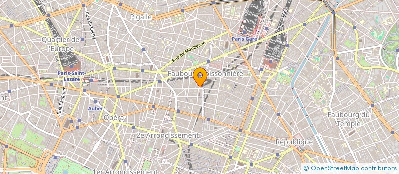 localisation de l'entreprise ORION  PARIS