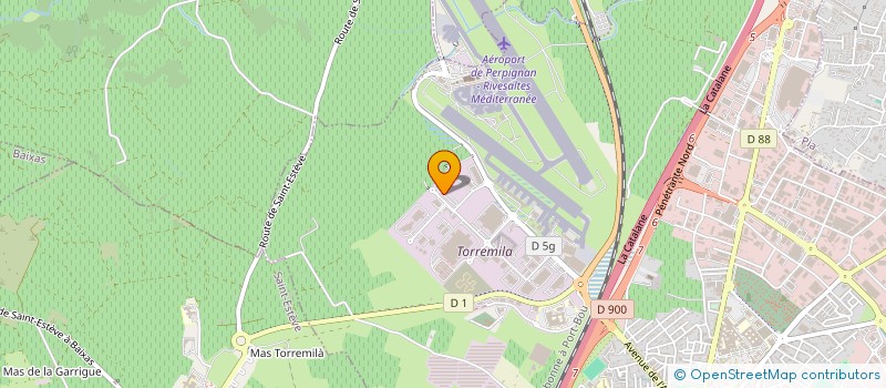 localisation de l'entreprise ORION  PERPIGNAN