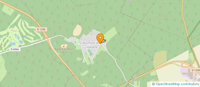 localisation de l'entreprise ORION  AUMONT-EN-HALATTE