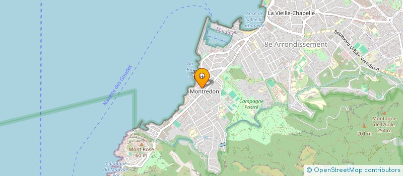 localisation de l'entreprise ORION AGADES à MARSEILLE