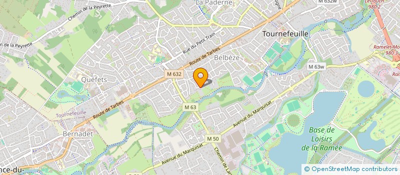 localisation de l'entreprise ORION CONSEIL à TOURNEFEUILLE