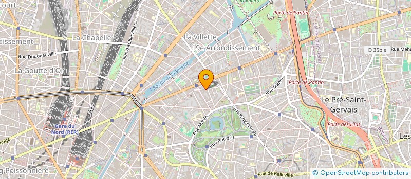 localisation de l'entreprise ORION CONSEIL  PARIS