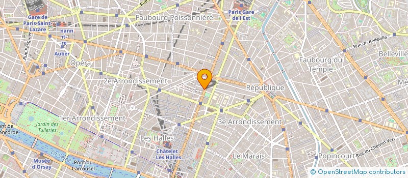 localisation de l'entreprise ORION DIX SEPT à PARIS