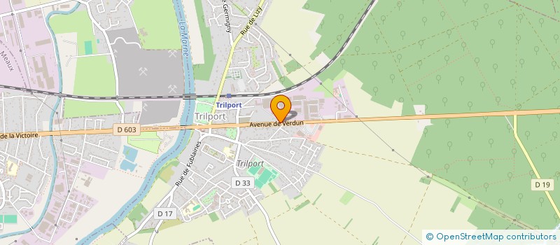 localisation de l'entreprise ORION ELECTRICITE  TRILPORT