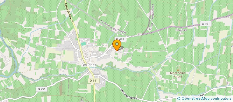 localisation de l'entreprise ORION EXECUTIVE  BOUCHET