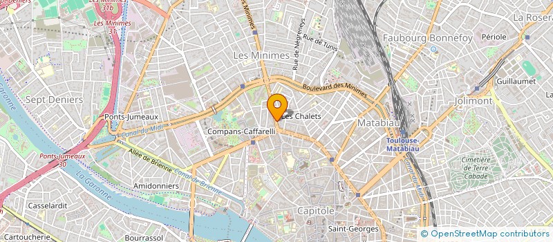 localisation de l'entreprise ORION FOOD à TOULOUSE