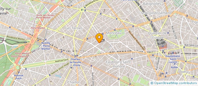 localisation de l'entreprise ORION GLOBAL TRANSPORT FRANCE à COURBEVOIE