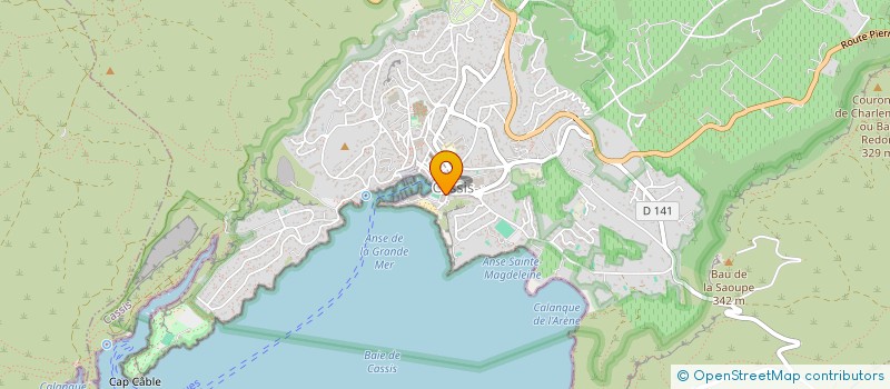 localisation de l'entreprise ORION INVEST à CASSIS