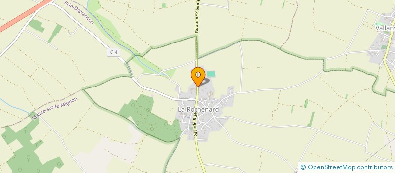 localisation de l'entreprise ORION INVEST  LA ROCHENARD