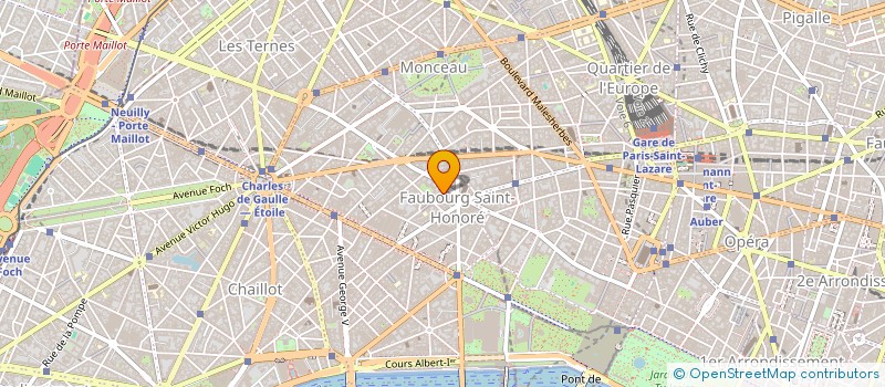 localisation de l'entreprise ORION INVEST SAS  PARIS