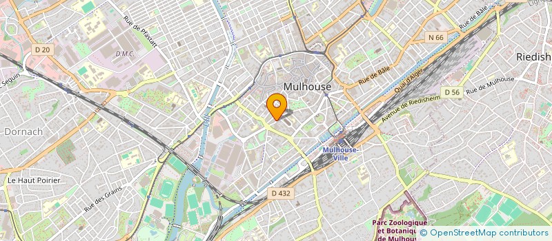 localisation de l'entreprise ORION INVESTISSEMENT  MULHOUSE