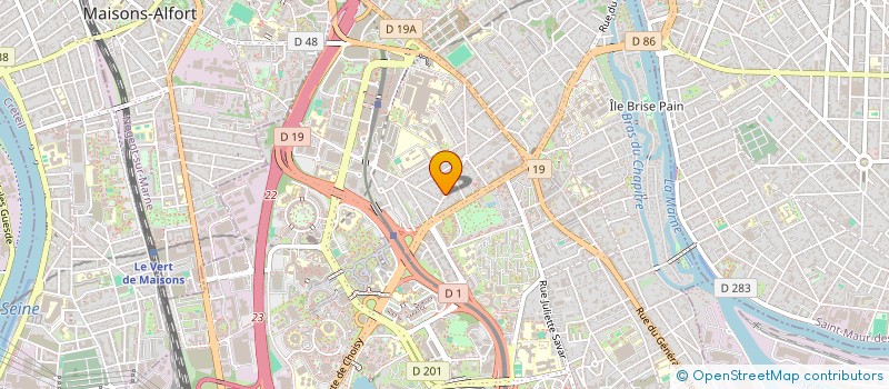 localisation de l'entreprise ORION LINEAGE ASSETS  CRETEIL