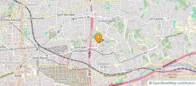 localisation de l'entreprise ORION MEDICAL SERVICE  AUBAGNE