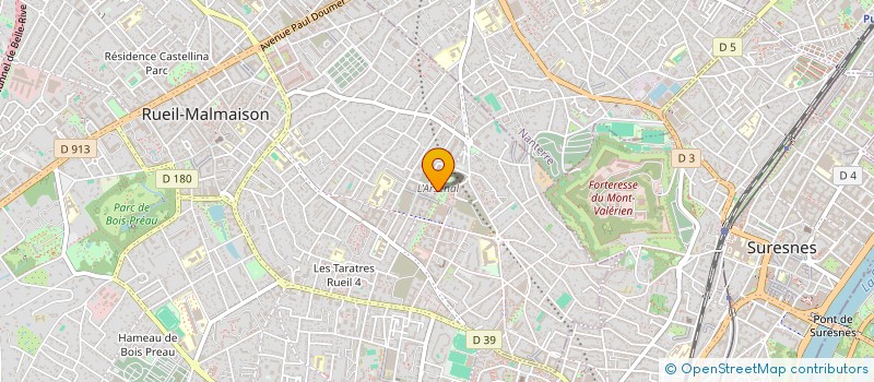 localisation de l'entreprise ORION PARTNERS à RUEIL-MALMAISON