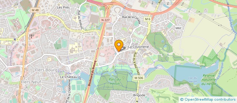 localisation de l'entreprise ORION PROMOTION à LILLE