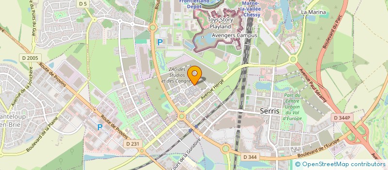 localisation de l'entreprise ORION PROTECTION  CHESSY