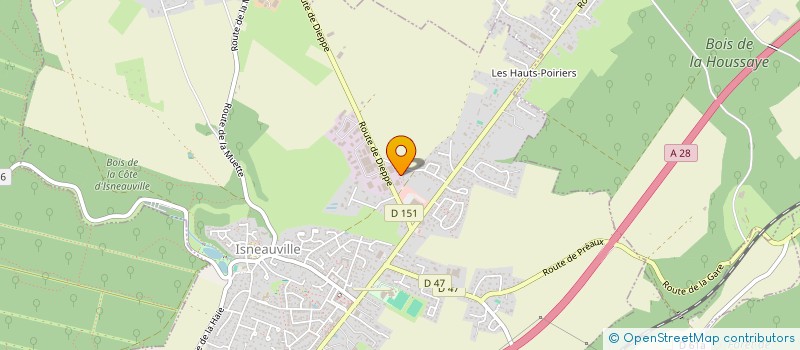 localisation de l'entreprise ORION SOLUTIONS  BIHOREL