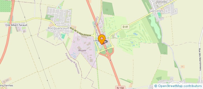 localisation de l'entreprise ORION SPORTECH  CASTINE-EN-PLAINE