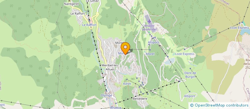 localisation de l'entreprise ORION SYNDICATE à LES ALLUES