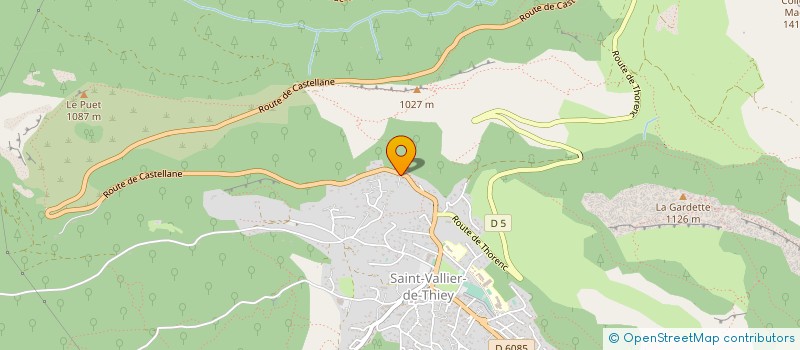 localisation de l'entreprise ORION SYSTEMES à SAINT-VALLIER-DE-THIEY