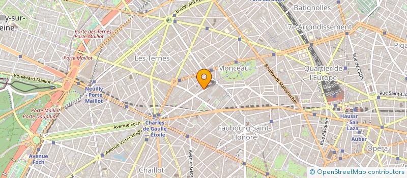 localisation de l'entreprise ORION TRANSPORT 4 à COURBEVOIE