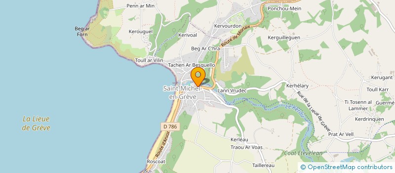 localisation de l'entreprise ORION XP  SAINT-MICHEL-EN-GREVE